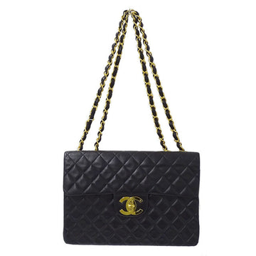 Chanel bag matelasse 34 ladies shoulder double chain lamb