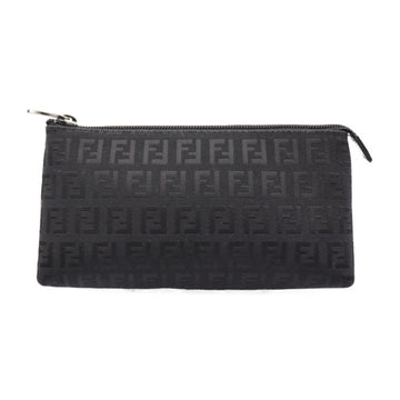 FENDI Zucchino Pouch 7N0038 Canvas Black