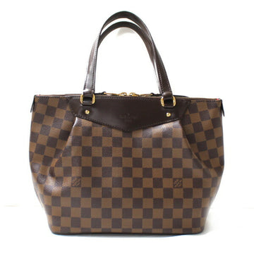 LOUIS VUITTON Damier Westminster PM Tote Bag Ebene N41102 Women's