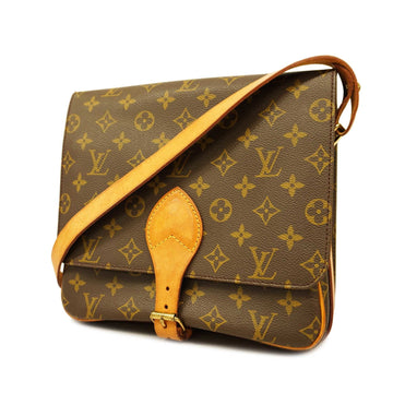 LOUIS VUITTONAuth  Monogram Cartesier M51252 Women's Shoulder Bag