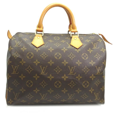 Louis Vuitton Epi Speedy 35 Handbag Boston Bag M42992 Noir Black Leather  Ladies LOUIS VUITTON