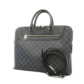 Louis Vuitton Damier Graphite Damier Graffit PDJ NM N48260 Men's Briefcase