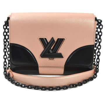 LOUIS VUITTON Shoulder Bag Epi Twist MM Rose Nacle Leather Ladies M50826