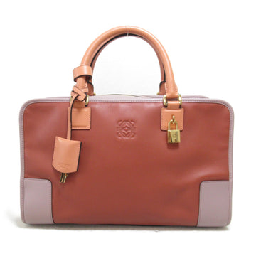 LOEWE Amazona 36 handbag Brown leather