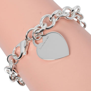 TIFFANY Return Toe Heart Tag Bracelet Silver 925 &Co.