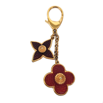 LOUIS VUITTONAuth  Keyholder Bijoux Sack Mosaic M66258 [Red Color]