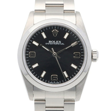 ROLEX Oyster Perpetual Watch Stainless Steel 77080 Automatic Unisex  F Number 2003-2004 Overhauled