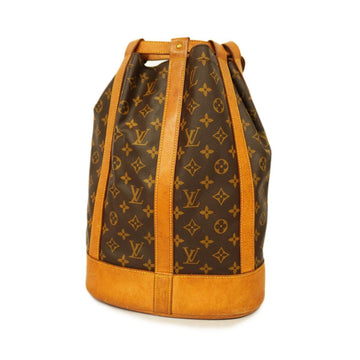 LOUIS VUITTON Shoulder Bag Monogram Randonnee PM M42243 Brown Ladies