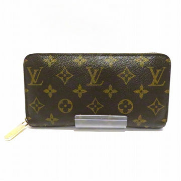 LOUIS VUITTON Monogram Zippy Wallet M60017 Long Unisex