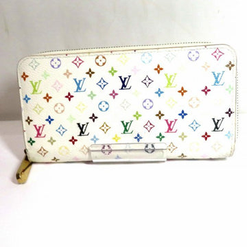 LOUIS VUITTON Multicolor Zippy Wallet M60049 Long Unisex