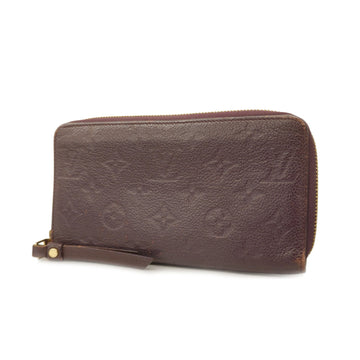 LOUIS VUITTONAuth  Monogram Empreinte Portofeuil Scretlon M60359 Aurore