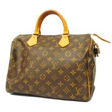 LOUIS VUITTONAuth  Monogram Speedy 30 M41108 Women's Handbag