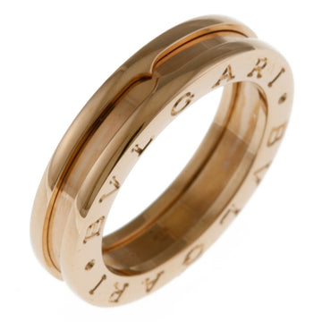 Bvlgari B Zero One Ring No. 11.5 18K K18 Pink Gold Women's