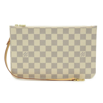 Louis Vuitton Damier Azur Neverfull MM Pouch Accessories Only N41361