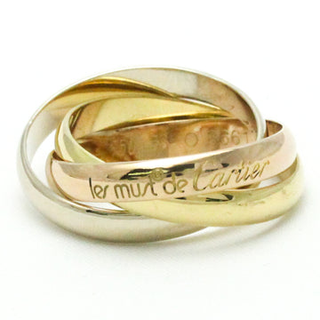 CARTIER Trinity Pink Gold [18K],White Gold [18K],Yellow Gold [18K] Band Ring