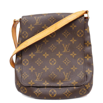 LOUIS VUITTON Shoulder Bag Monogram Musette Salsa Short Strap M51258 Brown Women's