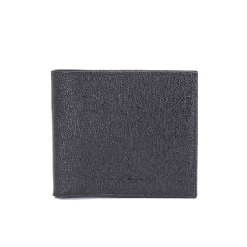 BVLGARIBulgari  Classico Bifold Wallet Leather Black with Coin Purse 20253
