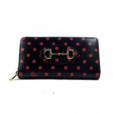 Gucci Horsebit Zip Around Wallet 621889 Long Ladies