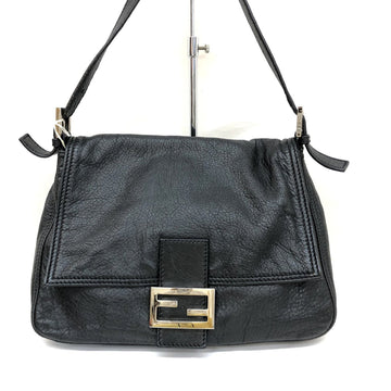 Fendi Handbag Mamma Bucket All Leather Black Semi-Shoulder One-Shoulder Bag Shoulder Made in Italy Women's ITWSDWY48GPC RLV2481M