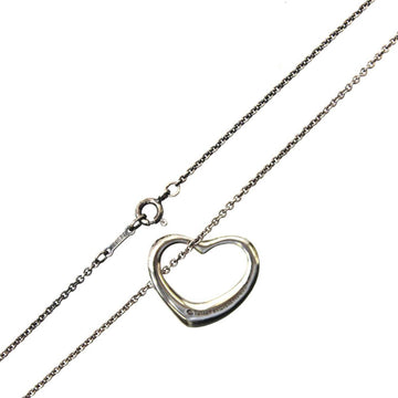 TIFFANY & Co. Open Heart Pendant Necklace Sv925