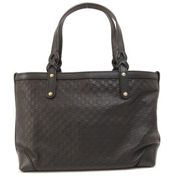 GUCCI 269878 Micro GG Tote Bag Leather Ladies