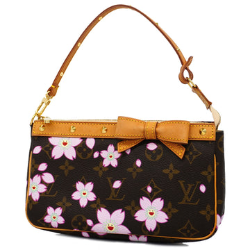 LOUIS VUITTONAuth  Monogram Cherry Blossom Pochette Accessoir M92006