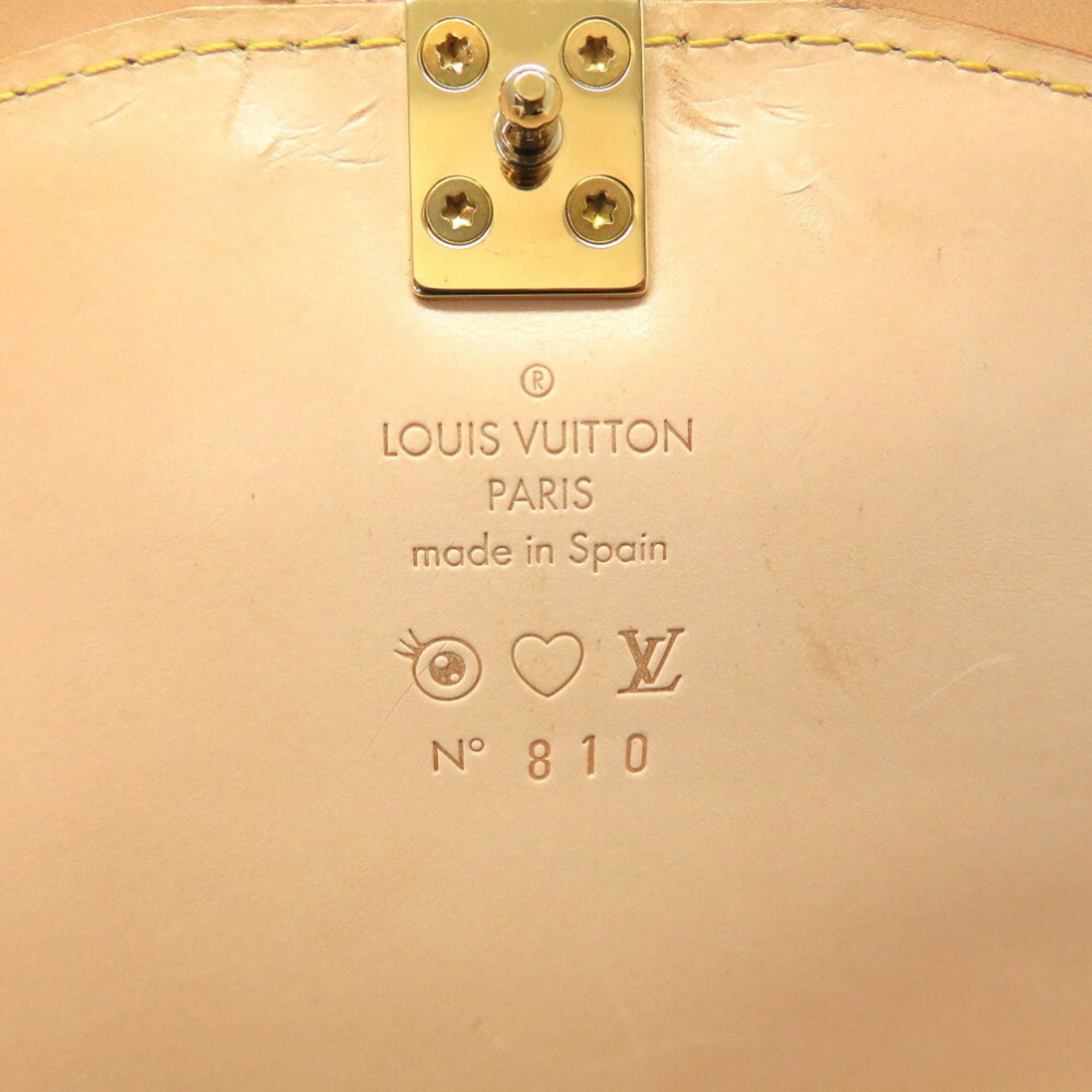 Louis Vuitton Monogram Multicolor Sac Retro GM Blanc Eye Love You M92053 Handbag  Bag White LV LOUIS VUITTON
