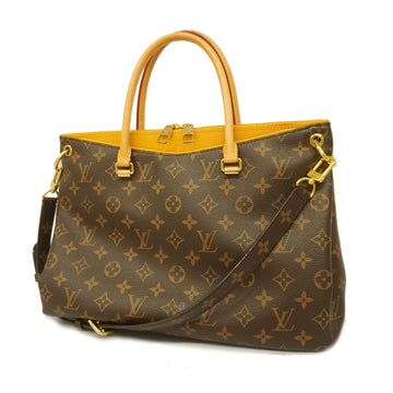 LOUIS VUITTONAuth  Monogram 2WAY Bag Pallas M40929 Women's Handbag Saffron