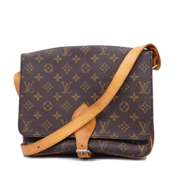 LOUIS VUITTON Shoulder Bag Monogram Cartesier 26 M51252 Brown Ladies