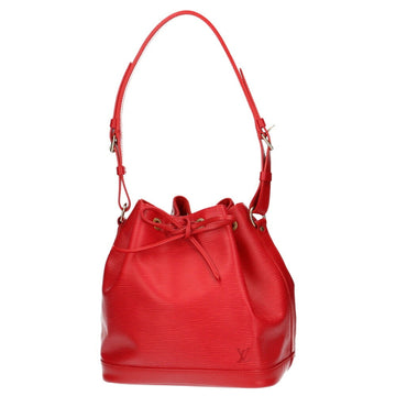 Louis Vuitton Petit Noe Epi Shoulder Bag Carmine Ladies