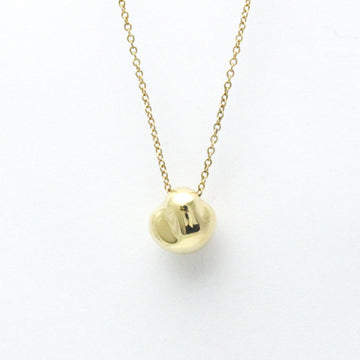 TIFFANY Nugget Necklace Yellow Gold [18K] No Stone Men,Women Fashion Pendant Necklace [Gold]