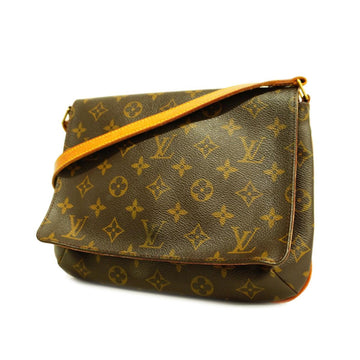 LOUIS VUITTON Shoulder Bag Monogram Musette Tango Short Strap M51257 Brown Ladies