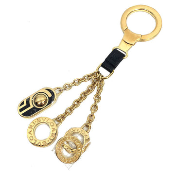 BVLGARI key ring holder charm Doppiotondo wallet