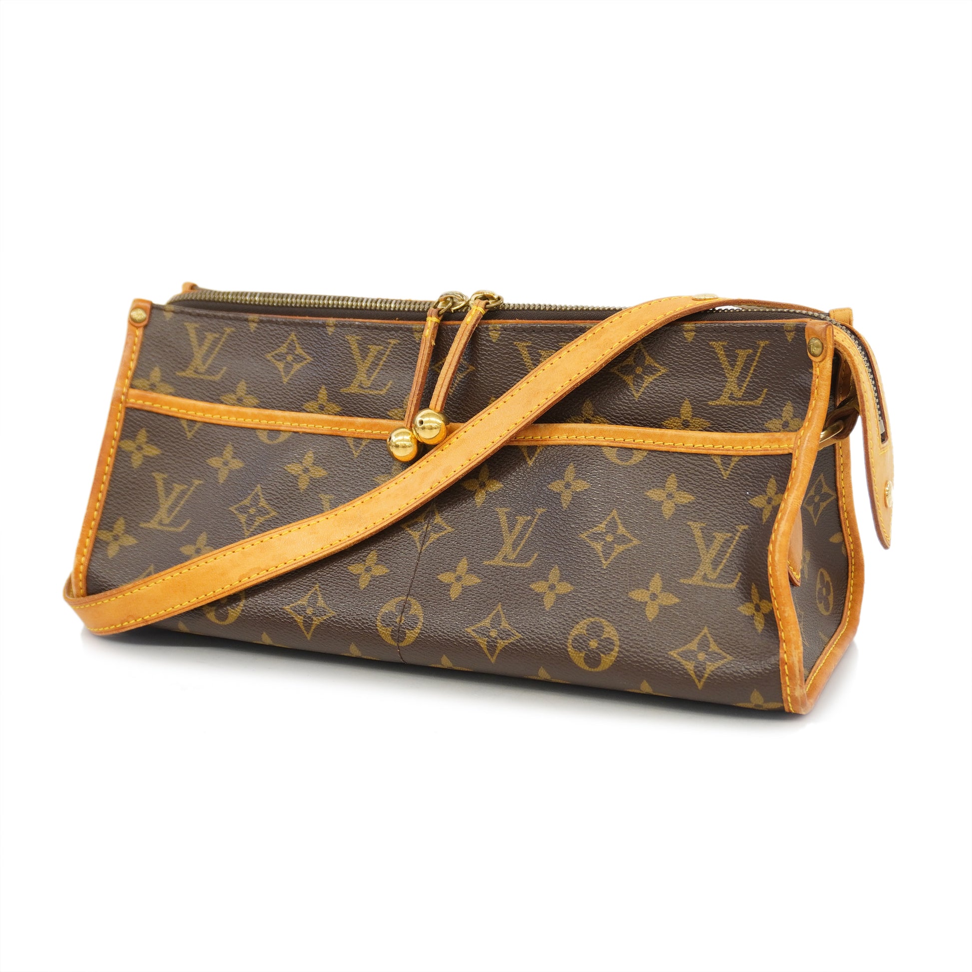 Brown Louis Vuitton Monogram Popincourt Long Crossbody Bag