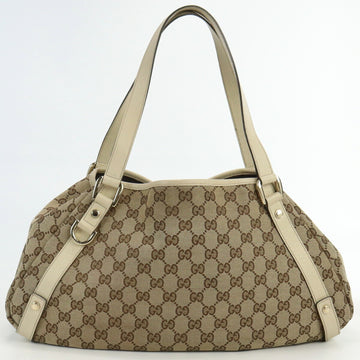 GUCCI Abbey Line Tote Bag GG Canvas 130736 Women's