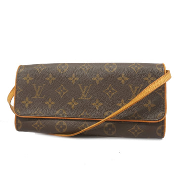 LOUIS VUITTONAuth  Monogram Pochette Twin GM M51852 Women's Shoulder Bag