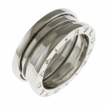 Bvlgari B Zero One Ring No. 10.5 18K K18 White Gold Women's