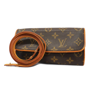 LOUIS VUITTONAuth  Monogram Pochette Twin PM M51854 Women's Shoulder Bag