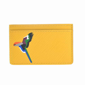 Louis Vuitton Epi Jonquille Porte Cult Sarnpur EARLY BIRD Card Case Yellow Leather