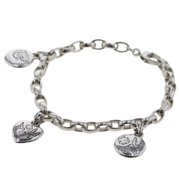 GUCCI Bracelet Blind for Love Silver 925 Women's