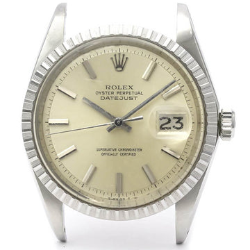 ROLEX Datejust 1601 White Gold Steel Automatic Mens Watch Head Only BF554465