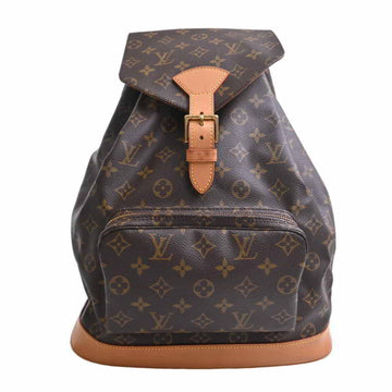 LOUIS VUITTON Monogram Montsuri GM Rucksack Backpack M51135 Brown