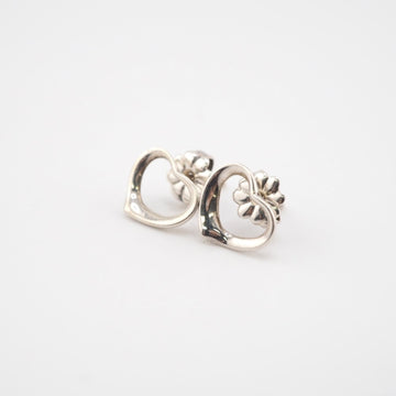 TIFFANY&Co./ Open Heart Earrings Silver Women's