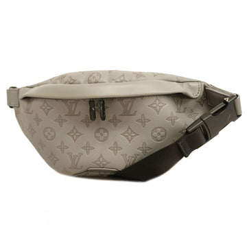 Louis Vuitton Monogram Shadow Discovery Bum Bag PM M46108 Fanny Pack Gris