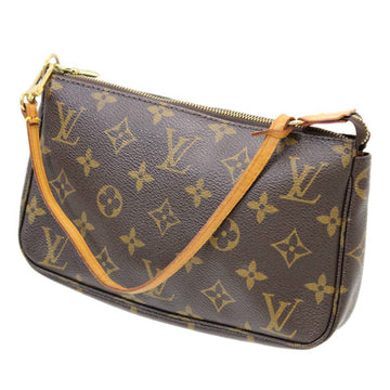 LOUIS VUITTON Pochette Accessoire Handbag Monogram Brown M51980 SD0032