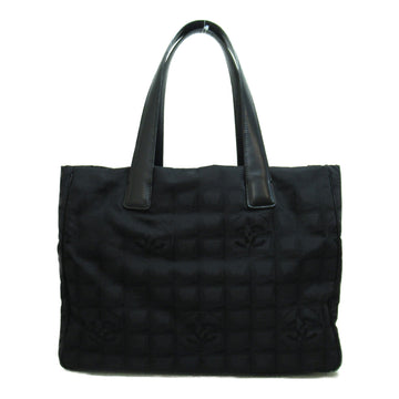 CHANEL New Travel Line Tote MM Black Nylon