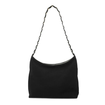 SALVATORE FERRAGAMO Shoulder Bag Vara Nylon Black Ladies