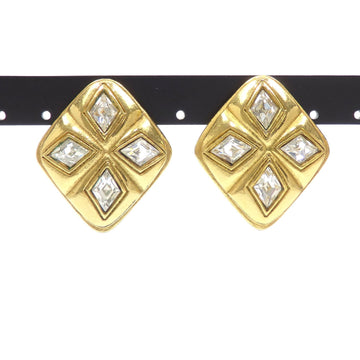 CHANEL bijou earrings ladies gold