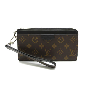 LOUIS VUITTON Zippy Dragonne round long wallet Brown Monogram PVC coated canvas M69407