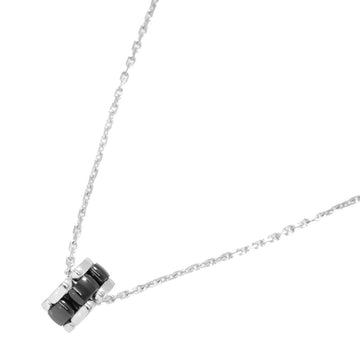 CHANEL Ultra Necklace 44cm Ceramic K18 WG White Gold 750 ULTRA